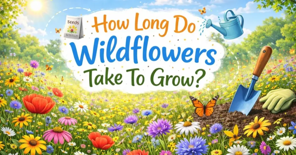 how long do wildflowers take to grow