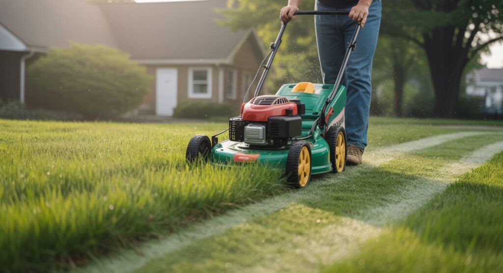 Is It Okay to Mow the Grass When Wet